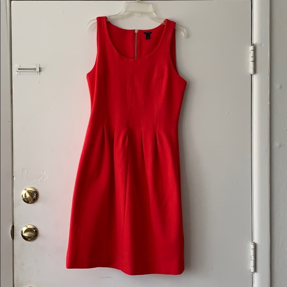 Jcrew Scuba Flare Dress Size 4